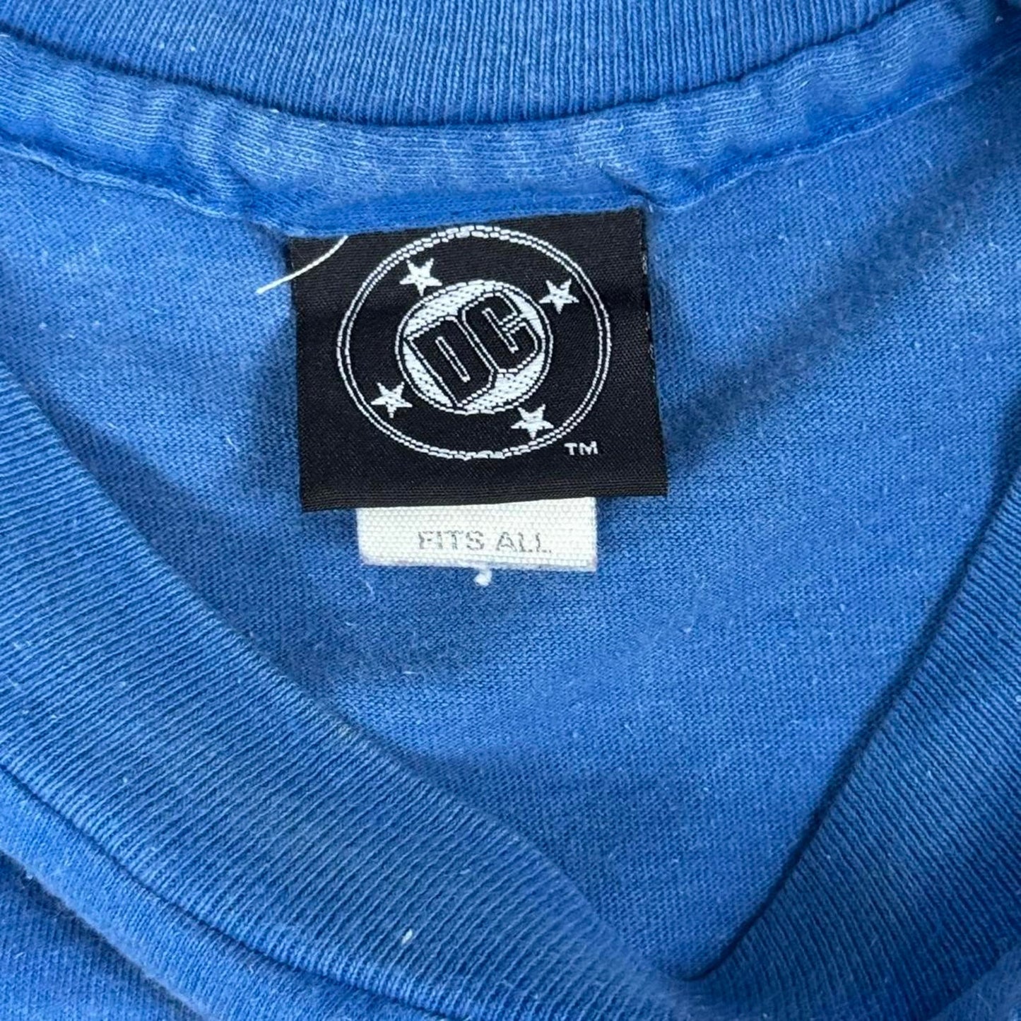 VINTAGE 90S SINGLE STITCH SUPERMAN DC COMICS SPEEDING BULLET TEE: