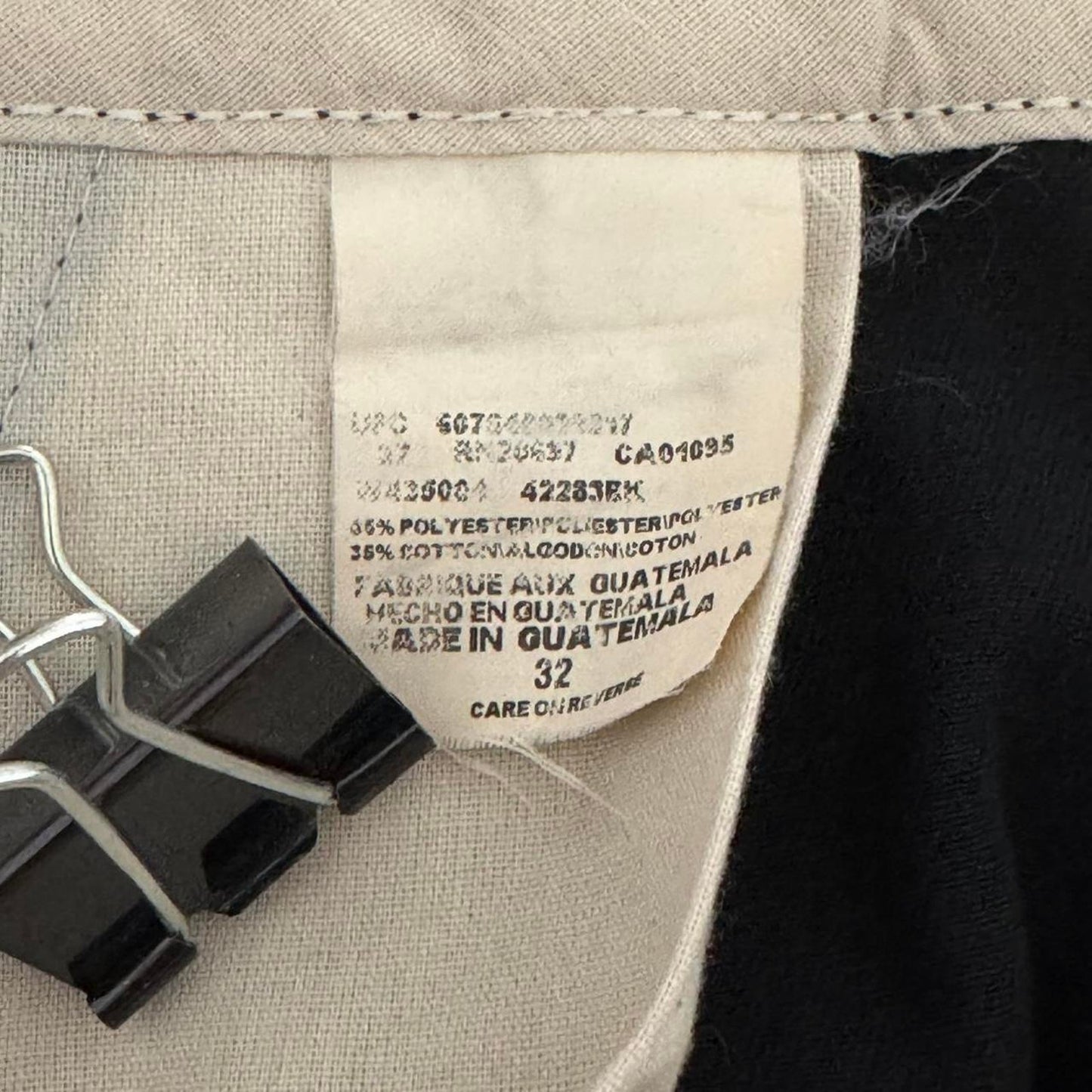 VINTAGE Y2K BLACK DICKIES LONG SHORTS: