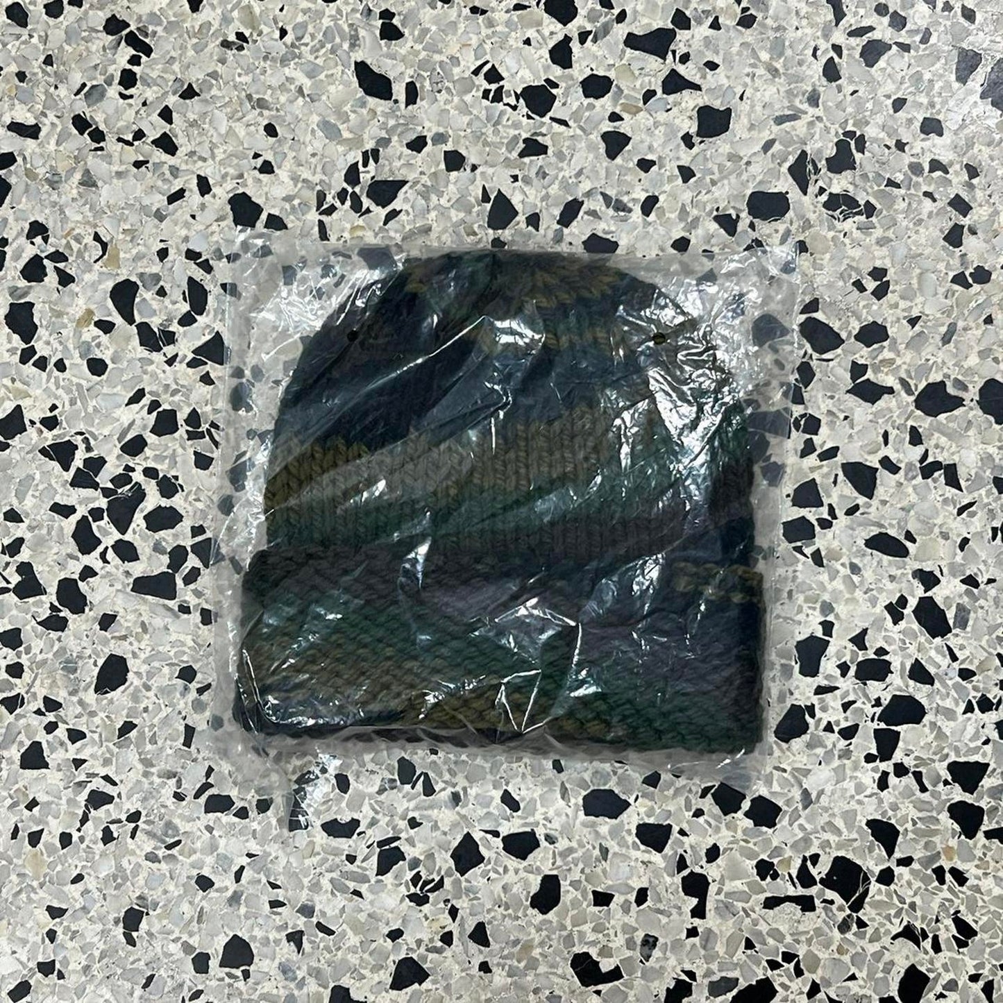 SUPREME SS 24 KNIT CAMO BEANIE: