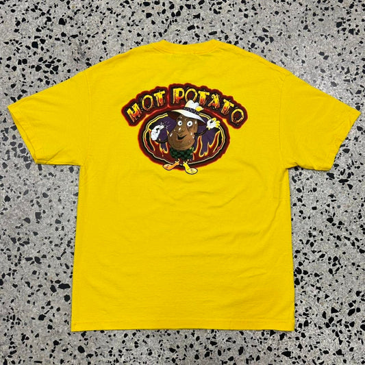 VINTAGE Y2K MIKOHN GAMING HOT POTATO TEE: