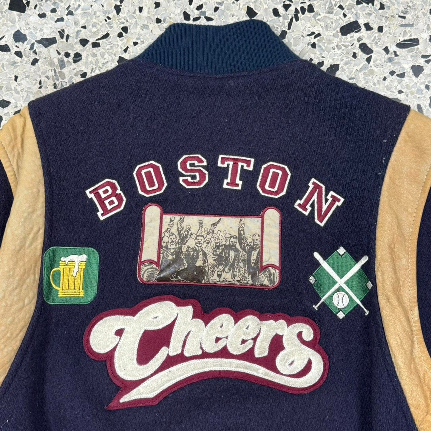 VINTAGE 80S 90S PARAMOUNT PICTURES CHEERS PROMOTIONAL JACKET: