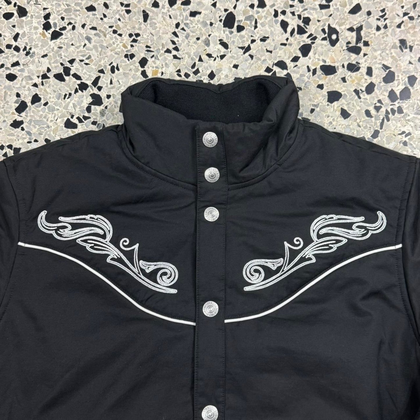 BNWT LEVIS WATER REPELLANT WESTERN EMBROIDERED SNAP-ON HEAVYWEIGHT JACKET: