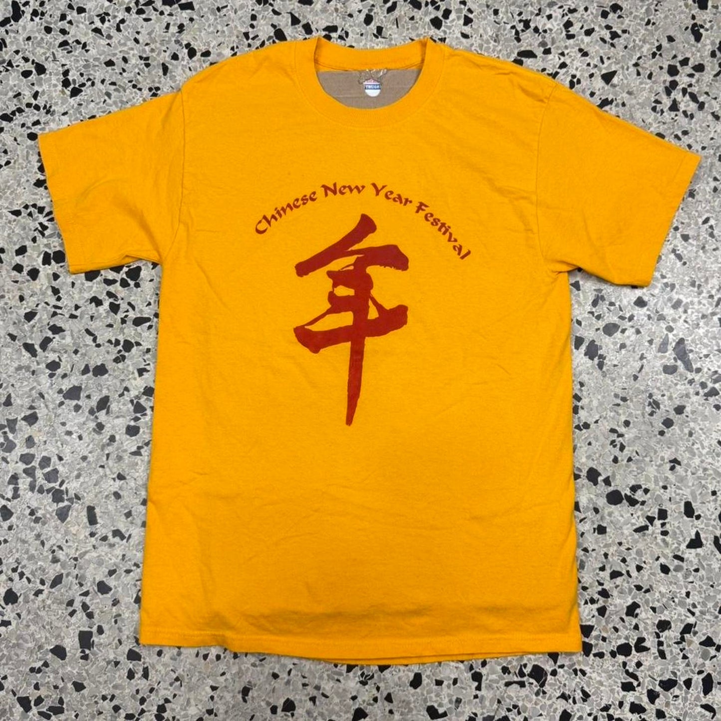 VINTAGE Y2K CHINESE NEW YEAR FESTIVAL TEE: