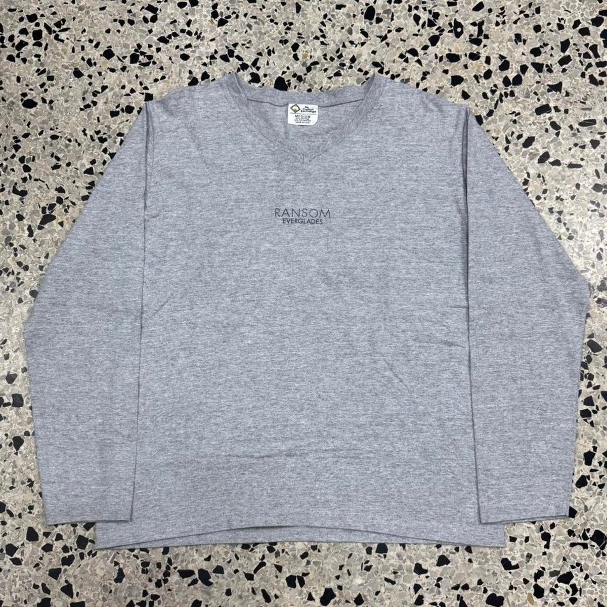 VINTAGE 90S Y2K WOMENS RANSOM EVERGLADES SOUVENIER LONGSLEEVE TEE: