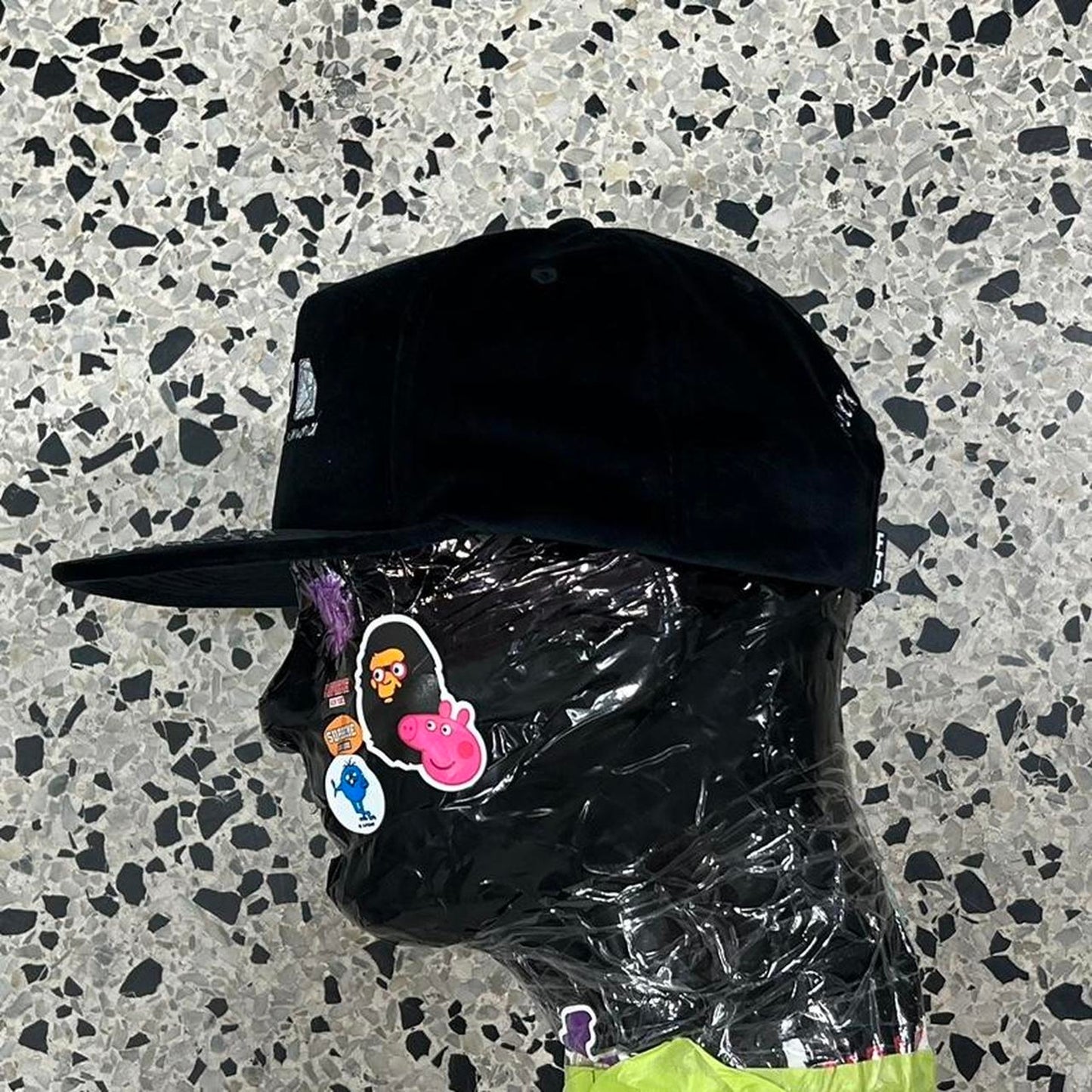 BNWT FTP BLACK CERTIFIED DIAMONDS STRAPBACK HAT: