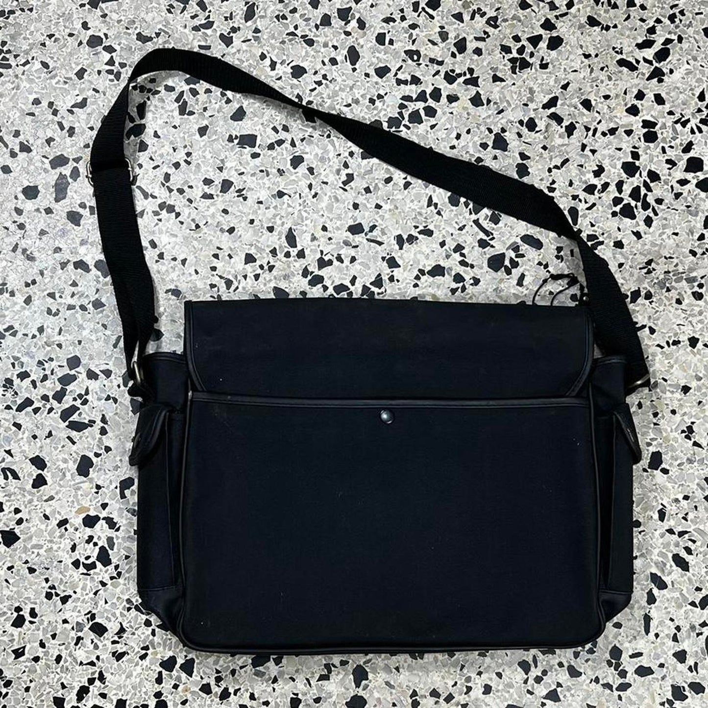 VINTAGE Y2K NAUTICA COMPETITION DOUBLE CLASP SIDE BAG: