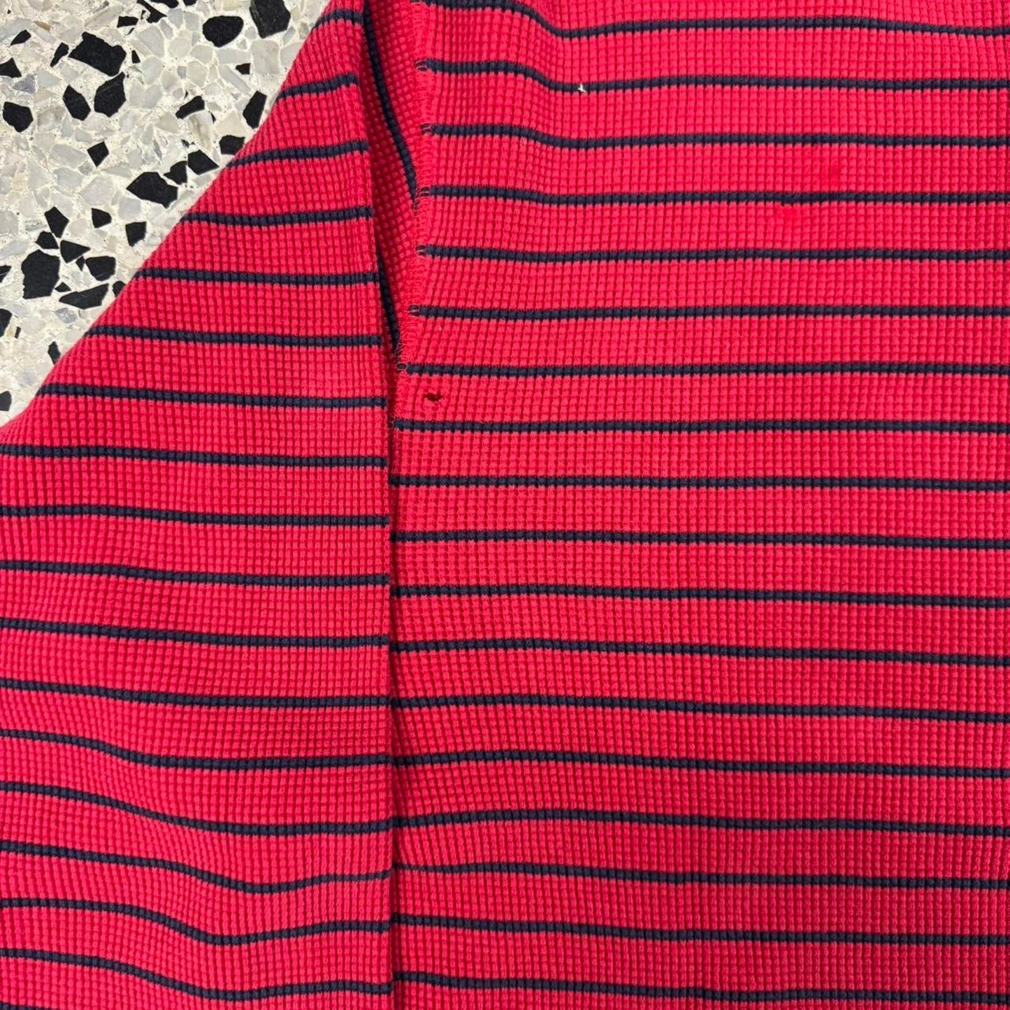 VINTAGE 90S Y2K POLO JEANS CO. RALPH LAUREN RED AND NAVY STRIPED LONGSLEEVE: