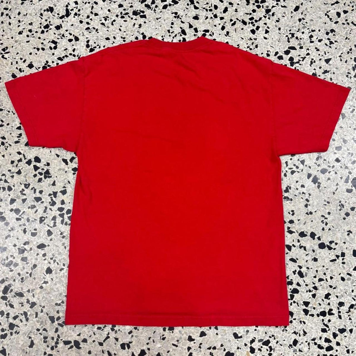 VINTAGE Y2K LIFTED RESEARCH GROUP LRG RED CLASSIC LOGO TEE: